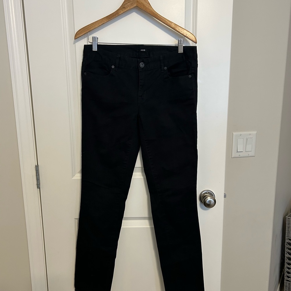Jacob Women's Classic Black Straight Leg Jeans
